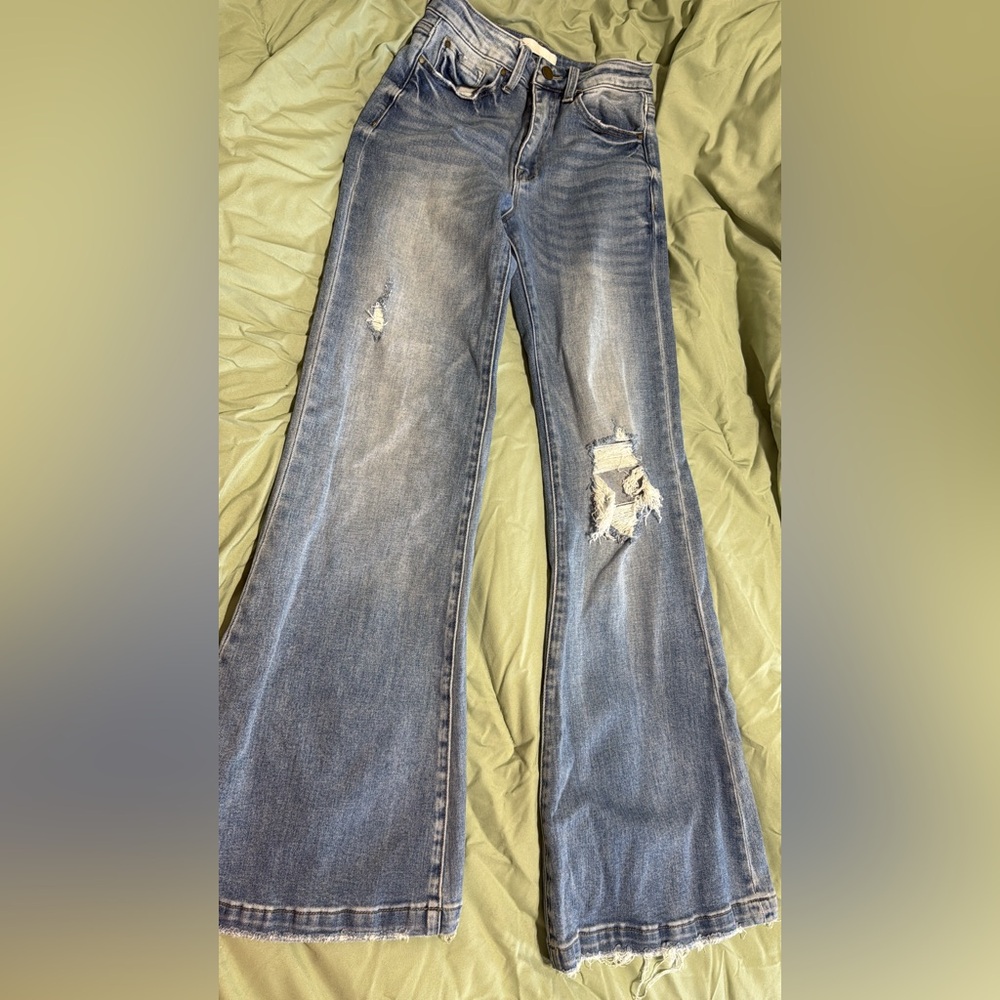 Classic Blue Flare Women's Jeans